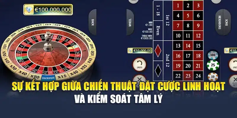 Diamond Bet Roulette Đậm Chất Chiến Thuật Tại Nhà Cái M88 3 Sự kết hợp giữa chiến thuật đặt cược linh hoạt và kiểm soát tâm lý